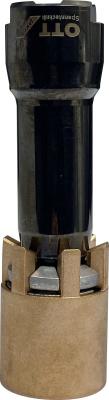 Tool Gripper HS-A/E 32-B 40-B-S-SR in black/bronze assembled and standing with the article number 9560011536 from OTT-JAKOB Spanntechnik